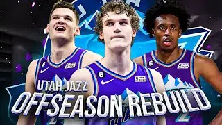 HEIST OF THE CENTURY! UTAH JAZZ OFFSEASON REBUILD! NBA 2K23