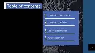 Dark Theme PowerPoint Template  (Extended)