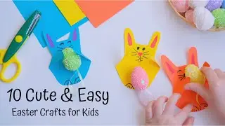 10 Easy and Cute Easter Crafts for Kids: Simple and Fun Ideas to Keep Them Engaged!