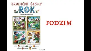 TRADIČNÍ  ČESKÝ ROK - ilustroval Josef Lada - PODZIM