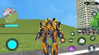 Robot Araba Oyunları #8 - Araba Robot D&ouml;n&uuml;ş&uuml;m&uuml; - Robot Car Transform Games 2020 - Android Gameplay