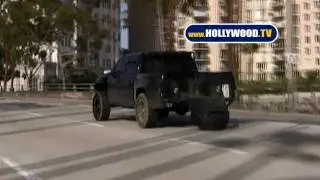 Jesse James On the Run This Weekend! FOOTAGE WAS NOT FILMED BY HOLLYWOOD.TV