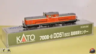 Opening a Kato JR Class DD51 Diesel-Hydraulic Locomotive - 7008-G