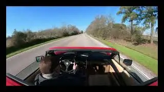 Ferrari 308 - Out driving on a nice day, February 2023