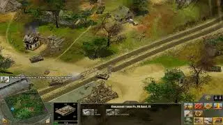 Прохождение Блицкриг II: United Нем. кампания #29 Баррикады рынок, СССР, август 1942 г.