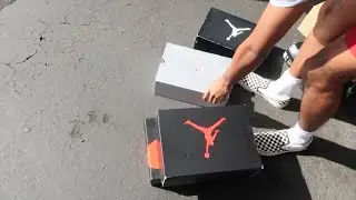Watch me negotiate at a parking lot sneaker meetup...