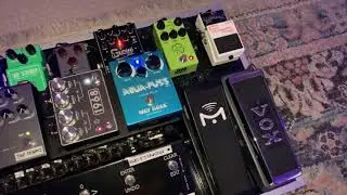 MY NEW PEDAL BOARD!! Bradshaw Rig!