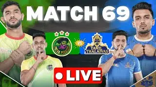 PKL 12 LIVE | Match 69 | Tamil Thalaivas vs Patna Pirates | Patna Pirates vs Tamil Thalaivas