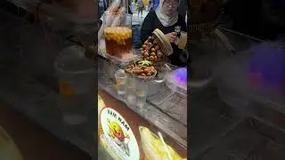 THAI STREET FOOD LONGAN ICE TEA #ice#longan#icetea#thailand#thai#iceeatingasmr#icecream#shorts#short