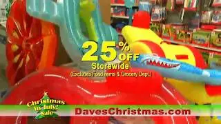 Dave's Christmas in July sale