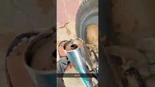 oil set gcl silencer #splendormodified #splendorlover #splendor #shorts #youtubeshorts