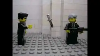 Lego Throwing Knife Test ( HD )