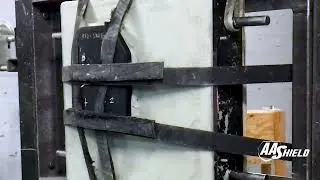 AA Shield Rifle Plate NIJ Level III Ballistic Test | M80 | 6 Shots | Tested by NTS