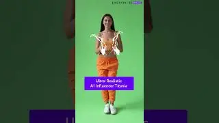 An AI influencer dancing to the song Moulaga #tiktokdance #aiavatar