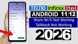 All Tecno/ Infinix / Itel - Google/ FRP Bypass (Android 11/12) | 100% Working Method (Without Pc)