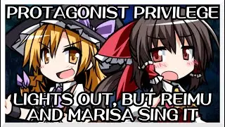 Protagonist Privilege - Lights Out [Touhou Vocal Mix] / but Reimu and Marisa sing it - FNF Covers