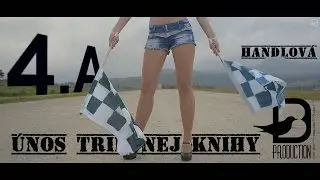 Únos triednej knihy 4.A SOŠ Handlová 2014