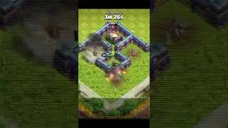 ARCHER QUEEN V/s bomb Tower / #clashofclans #shorts #motivation
