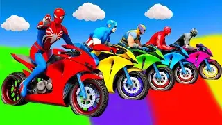 Spider-Man Rescue الرجل العنكبوت انقاذbatman vs iron man vs venom funnyGame GTA 5 superhero