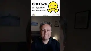HuggingChat: The "ChatGPT" with open LLMs #shorts