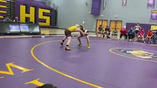 138 lbs | Alrec Robinson vs Farmington 