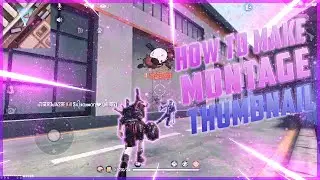 How To Make Free Fire Montage Thumbnail - How To Make Montage Thumbnail With Adobe Photoshop Cs6😁