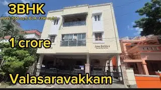 Valasaravakkam - Bank Auction Property | 3bhk | Brindavan Nagar Main Road | #valasaravakkam #sale 
