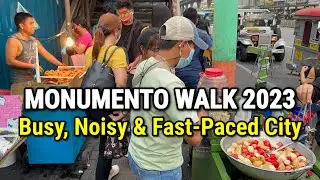 CALOOCAN CITY - Monumento Circle Walking Tour | Noisy & Fast-Paced Side of Metro Manila!
