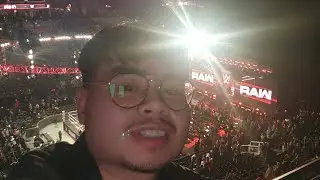 WWE Raw before Royal Rumble Vlog in Toronto!