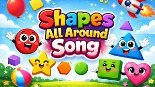 Shapes All Around & The Itsy Bitsy Spider | Nursery Rhymes and Kids Songs 