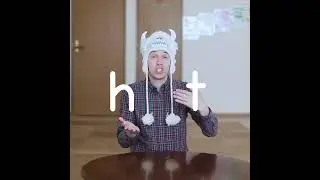 تعلم نطق الحروف الانجليزيه.  نطق حرف H