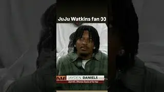 👀 Jayden Daniels watching JuJu Watkins play in NCAA Tournament | USC Trojans women's basketball