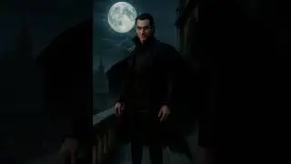 Vampire! Transformation from small to adult. Before and after.