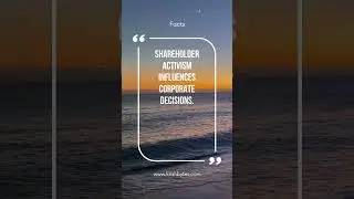 Shareholder Activities