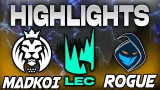MAD KOI VS ROGUE HIGHLIGHTS LEC 2024 WINTER SEASON JORNADA 6 - LEAGUE OF LEGENDS - ESPA&Ntilde;OL