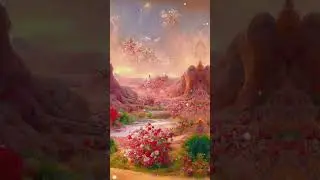Beautiful fantasy flowers status #shorts