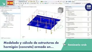 Modelado y cálculo de estructuras de hormigón (concreto) armado en RFEM 6 y RSTAB 9