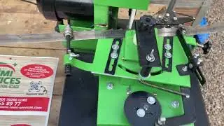 Aff&ucirc;teuse RIMA GM3 pour lames de scierie mobile carbure et classique, disponible chez R&eacute;mi Services