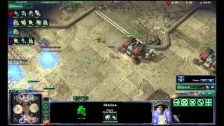 (HD) 2v2 g3 Husky & Squiggles ladder strats Starcraft 2