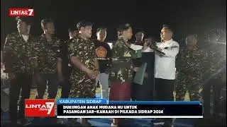 Dukungan Anak Mudana NU untuk Pasangan SAR-Kanaah di Pilkada Sidrap 2024