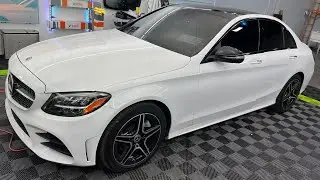 Mercedes c300 Full Tint With Windshield