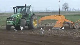 JOHN DEERE 7930 + livella MARA 6m 2018