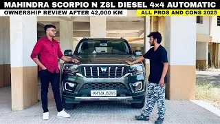 Mahindra Scorpio N Z8L Diesel 4×4 AT Ownership Review 2025 With All Pros And Cons In Detailed