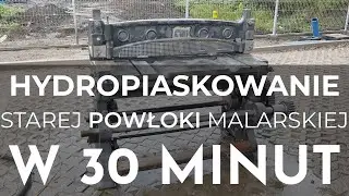 Szybkie piaskowanie starej powłoki malarskiej ⚙️ Kompresor Atmos PDC 90 (10 m3/min) + Torbo M