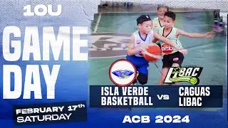 Isla Verde Basketball Club vs Caguas Libac, ACB 2024, 10 años #basketball #basquetbol