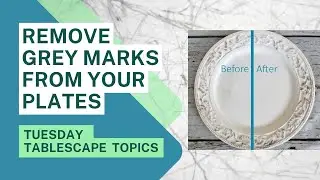 Quick & Easy Way to Remove Grey Marks on Dishes