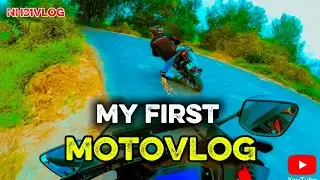 MY FIRST MOTOVLOG - CRAZY RIDING R15 V2 and R15 V4 knee dragging cornering #r15v4 #r15v2 