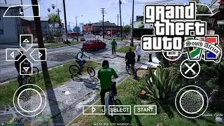 GTA Mzansi South Africa 🇿🇦 PPSSPP ISO Gameplay Android | Open World PSP Action