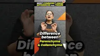 Most commonly asked differences from Tissues #vedantuclass9 #biologyclass9