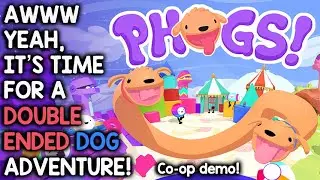DOUBLE ENDED DOGGY ADVENTURE! (this video is safe for work) | Let's Play PHOGS! Demo (1080p 60fps)